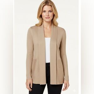 JM collection golden open cardigan size 12W (0X)‎